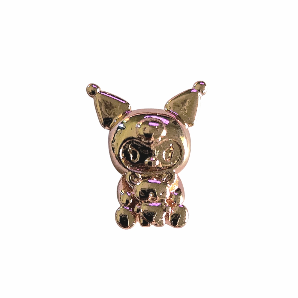 Linx Discontinued Rose Gold Kuromi And Bear Hello Kitty Bracelet Charm 20$
